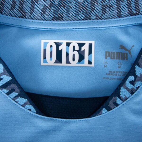 Manchester City Home 2024/25 Patches UCL UEFA Foundation (Official Printing) - Imagem 3