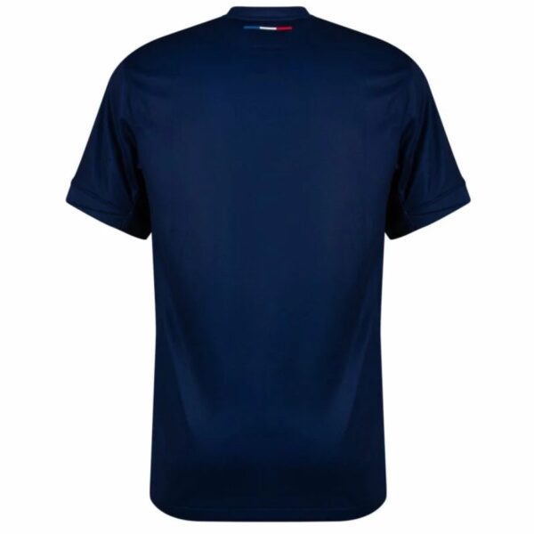 Paris Saint-Germain O.DEMBELE 10 Fan Jersey Home 2024/25 Patches UCL UEFA Foundation (Official Printing) - Imagem 4