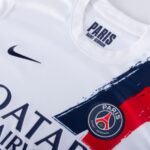 Paris Saint-Germain O.DEMBELE 10 Fan Jersey Away 2024/25 Patches UCL UEFA Foundation (Official Printing) - Imagem 3