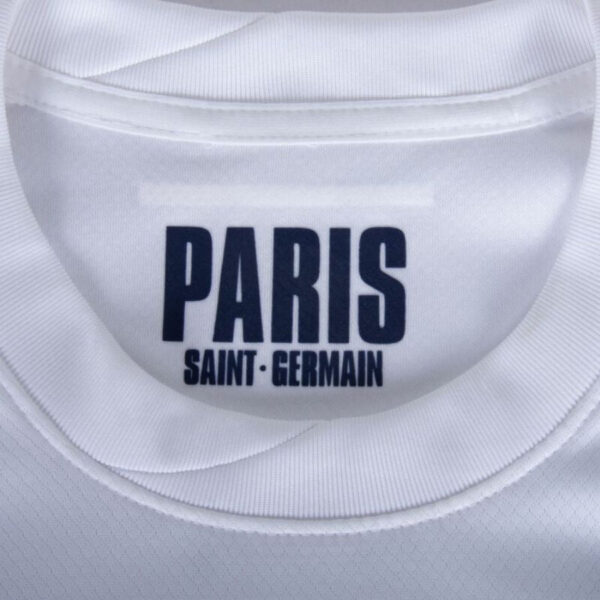 Paris Saint-Germain Kvaratskhelia 7 Fan Jersey Away 2024/25 Patches UCL UEFA Foundation (Official Printing) - Imagem 5