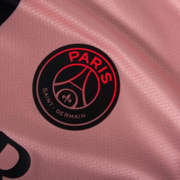 Paris Saint-Germain Kvaratskhelia 7 Fan Jersey Third Jordan 2023/24 Patches UCL UEFA Foundation (Official Printing) - Imagem 3