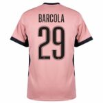 Paris Saint-Germain Barcola 29 Fan Jersey Third Jordan 2023/24 Patches UCL UEFA Foundation (Official Printing) - Imagem 2