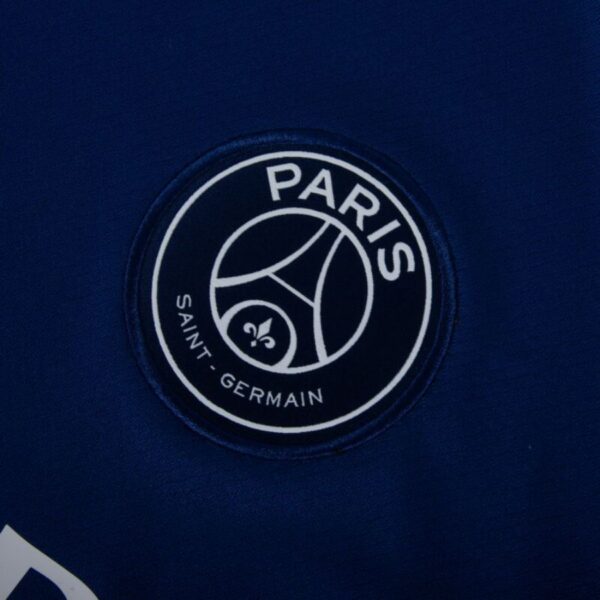 Paris Saint-Germain Kvaratskhelia 7 Fan Jersey Fourth Jordan 2024/25 Patches UCL UEFA Foundation (Official Printing) - Imagem 5