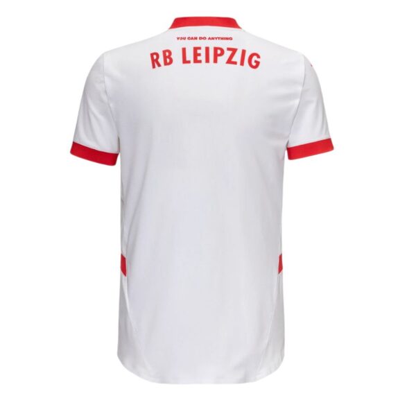 RB Leipzig Fan Jersey Home 2024/25 Patches UCL UEFA Foundation (Official Printing) - Imagem 2