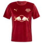 RB Leipzig Fan Jersey 	Christmas Special Edition 2024/25 Patches UCL UEFA Foundation (Official Printing) - Imagem 3