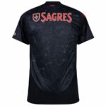 Benfica Away Fan Jersey 2024/25 Patches UCL UEFA Foundation (Official Printing) - Imagem 2