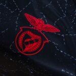 Benfica Away Fan Jersey 2024/25 Patches UCL UEFA Foundation (Official Printing) - Imagem 3