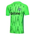 Sporting CP Fan Jersey Fourth 2024/25 Patches UCL UEFA Foundation (Official Printing) - Imagem 2