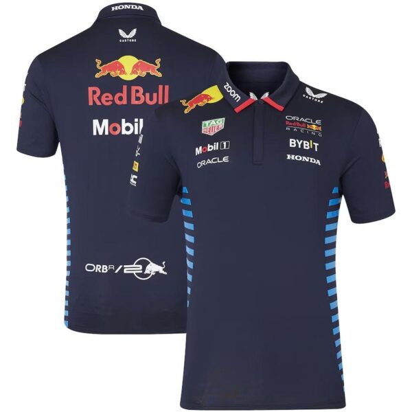 Red Bull Racing 2024 Team Polo Formula 1 F1 Formula One - Imagem 1