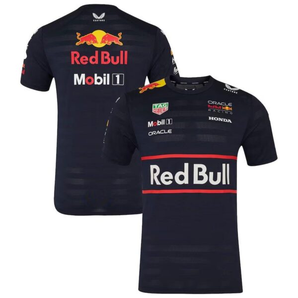 Textodoseuparagrafo-2025-04-04T205048.792 Red Bull Racing 2025 Team Set Up T-Shirt Formula 1 F1 Formula One - Imagem 1