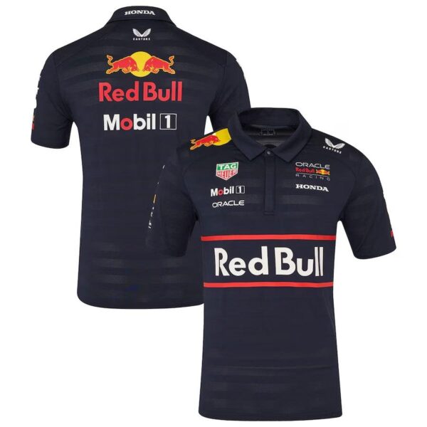 Red Bull Racing 2025 Team Polo Formula 1 F1 Formula One - Imagem 1