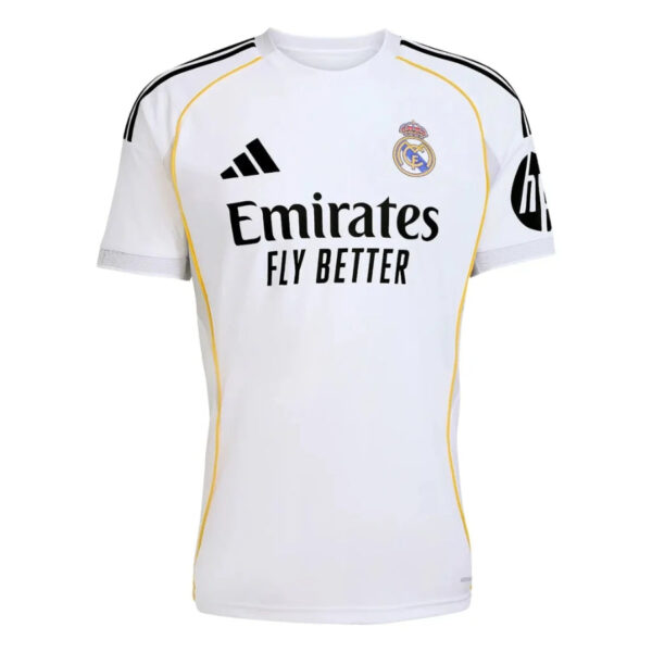 Real Madrid Home Fan Jersey 2025/26 - Imagem 1