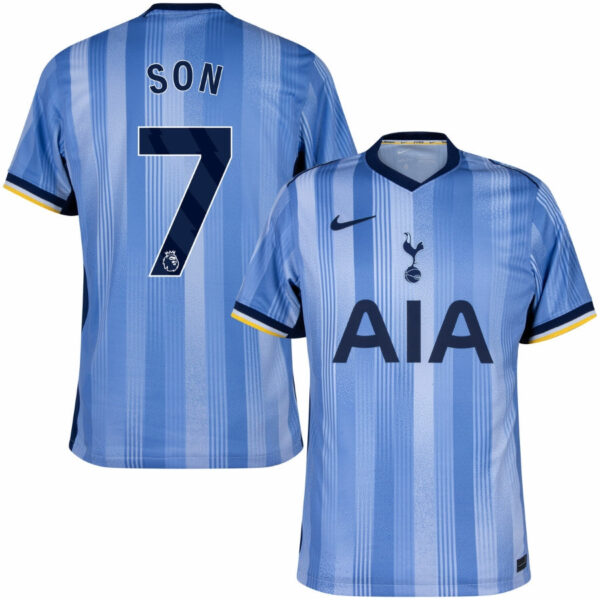 Textodoseuparagrafo-2025-06-06T185455.838 Tottenham Son 7 Away Fan Jersey 2024/25 - Imagem 1