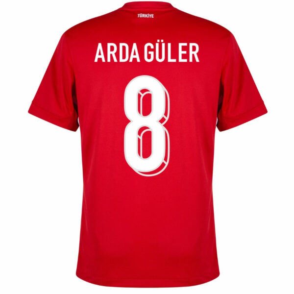 Turkey Arda Güler 8 Away Fan Jersey 2025/26 - Imagem 2