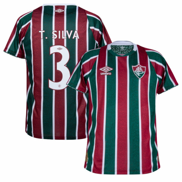 Fluminense Thiago Silva 3 Home Fan Jersey 2025/26 - Imagem 1