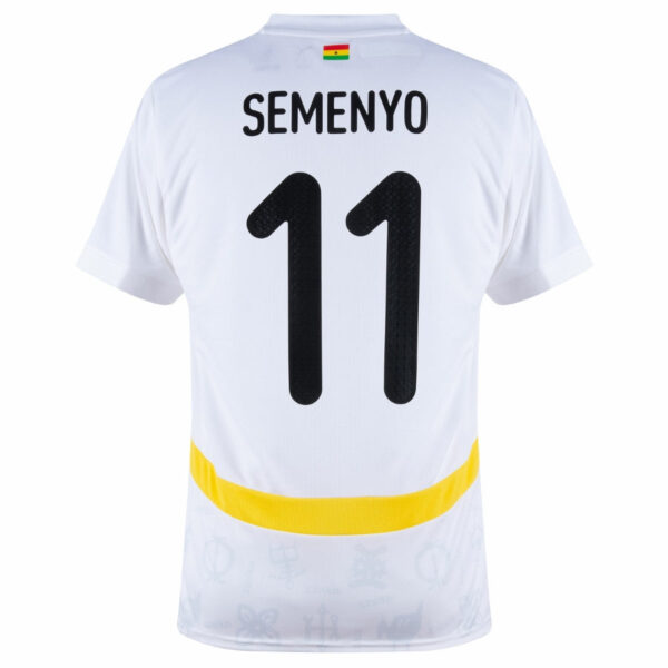 Ghana Semenyo 11 Home Fan Jersey 2025/26 - Imagem 2