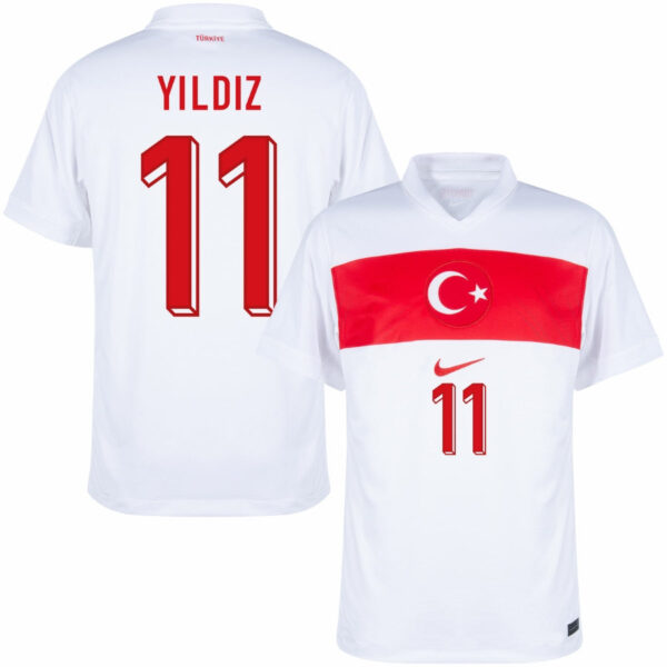 Turkey Yildiz 11 Home Fan Jersey 2025/26 - Imagem 1