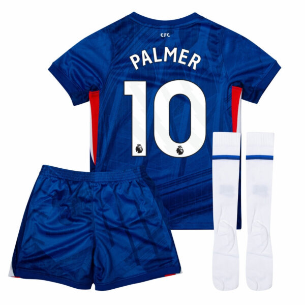Kids Kit Chelsea Palmer 10 Home Fan Jersey 2025/26 - Imagem 1