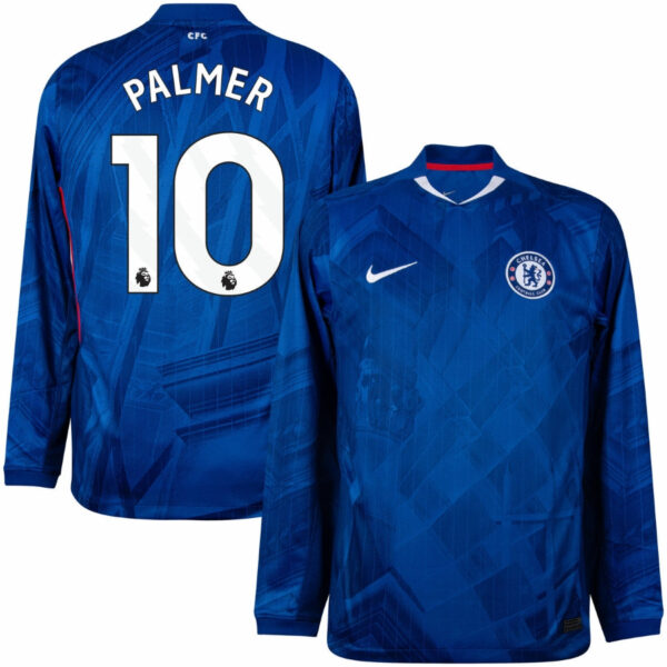 Chelsea Palmer 10 Home Long Sleeve Fan Jersey 2025/26 - Imagem 1