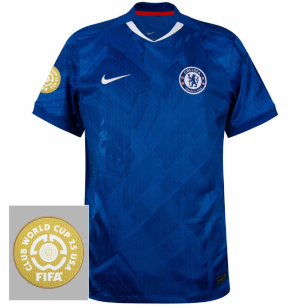 Chelsea Home Fan Jersey 2025/26 Patch Club World Cup - Imagem 1