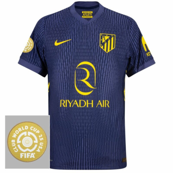 Atlético Madrid Away Fan Jersey 2025/26 Patch Club World Cup - Imagem 1