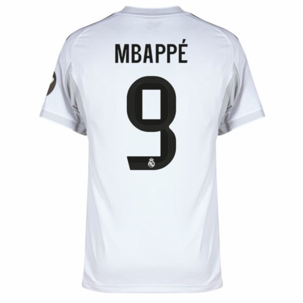 Real Madrid Mbappé 9 Home Fan Jersey 2025/26 Patch Club World Cup - Imagem 2