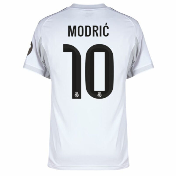 Real Madrid Modric 10 Home Fan Jersey 2025/26 Patch Club World Cup - Imagem 2