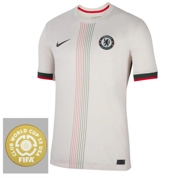 Chelsea Away Fan Jersey 2025/26 Patch Club World Cup - Imagem 1