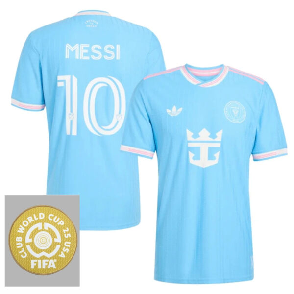Inter Miami Messi 10 Third Fan Jersey 2025/26 Patch Club World Cup - Imagem 1
