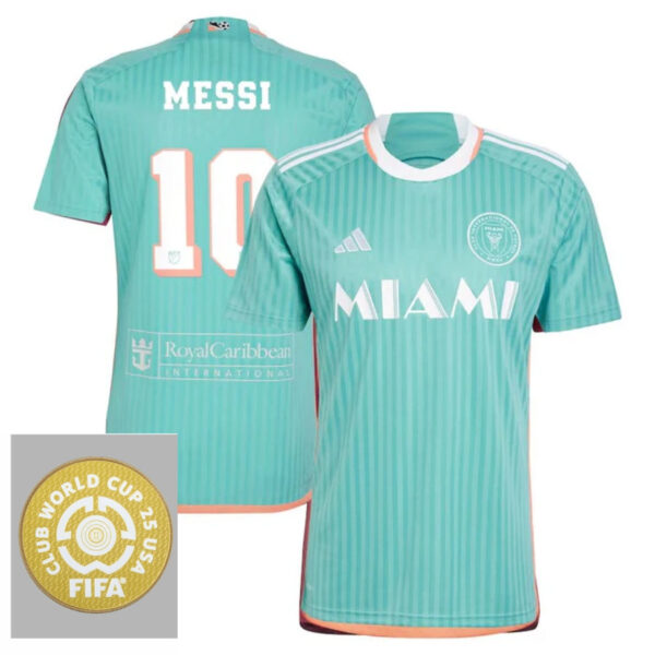 Inter Miami Messi 10 Third Fan Jersey 2024/25 Patch Club World Cup - Imagem 1