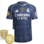 Real Madrid Away Fan Jersey 2025/26 - Patch 2025 Club World Cup + FIFA Intercontinental Champions