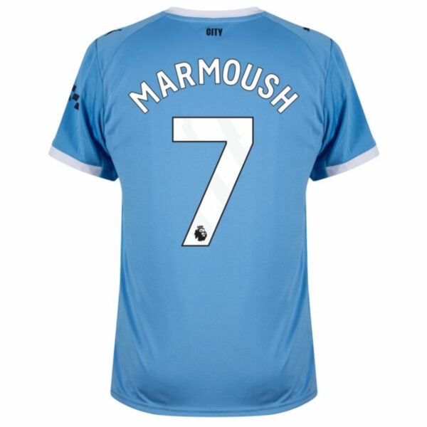 Manchester City Home Marmoush 7 Fan Jersey 2025/26 - Imagem 2