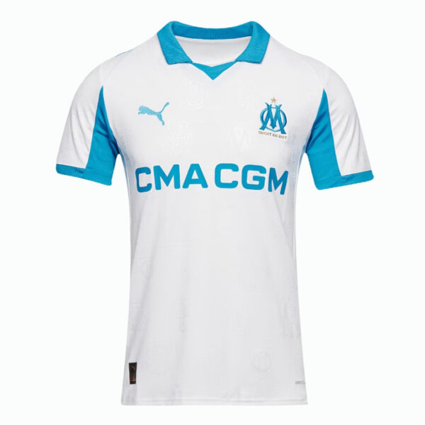 Olympique Marseille Home Fan Jersey 2025/26 - Imagem 1