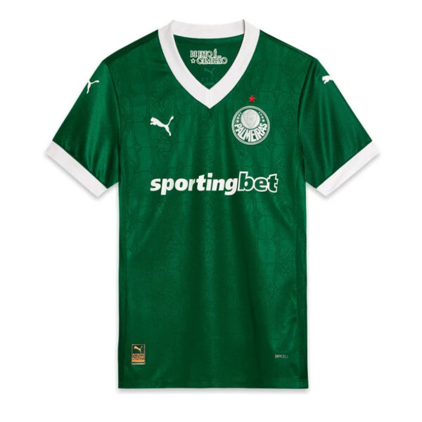 Palmeiras Home Authentic Player 2025/26 - Imagem 1