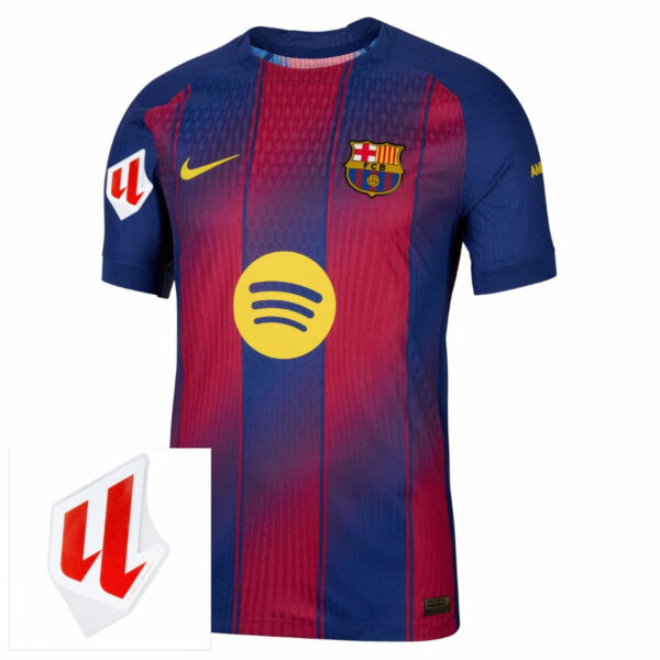 Barcelona Home Authentic Player 2025/26 Dri-Fit ADV Match - La Liga Patch - Imagem 1