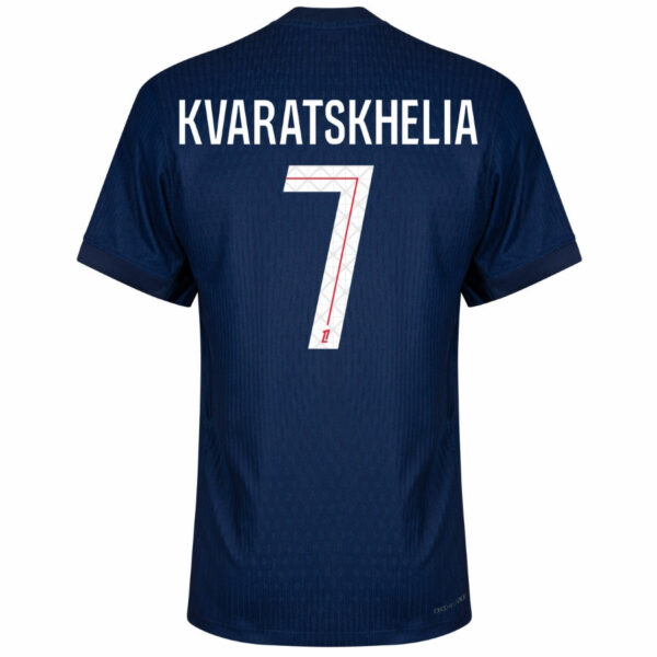 PSG Kvaratskhelia 7 Home Authentic Player 2025/26 Dri-Fit ADV Match - Imagem 2