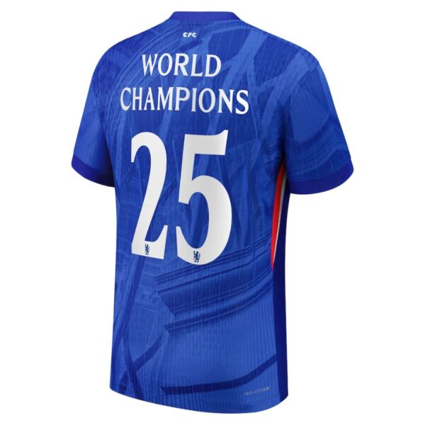 Chelsea Home Authentic Player 2025/26 Dri-Fit ADV Match - Patchs World Champions 25 chest badge - Imagem 3