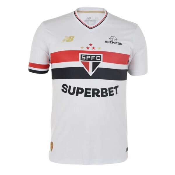 Kids Kit São Paulo Home Fan Jersey 2025/26 - Imagem 3