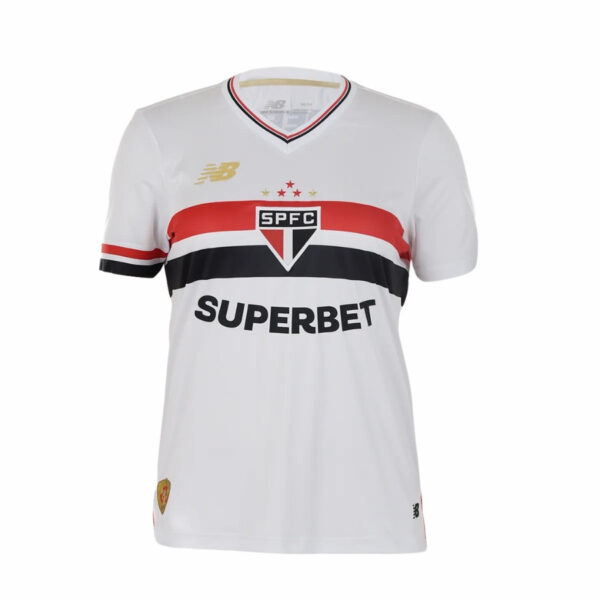 São Paulo Home Fan Jersey 2025/26 Women's - Imagem 1