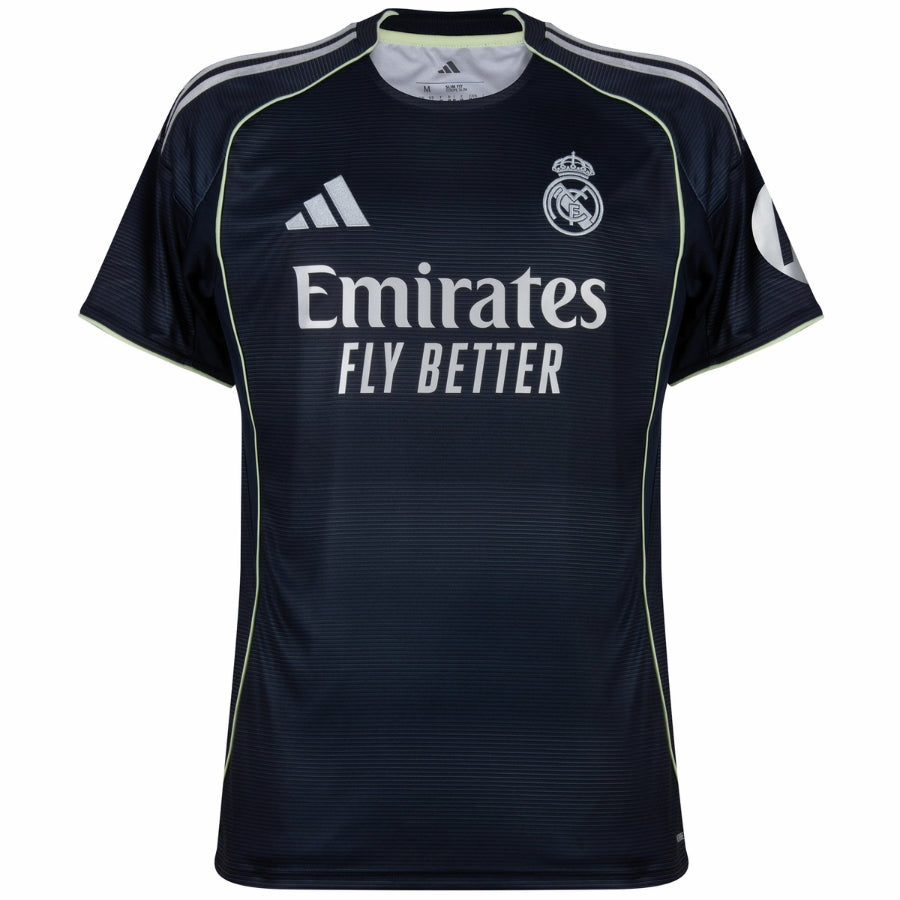 Textodoseuparagrafo-2025-07-24T210410.389 Real Madrid Away Fan Jersey 2025/26 - Imagem 1