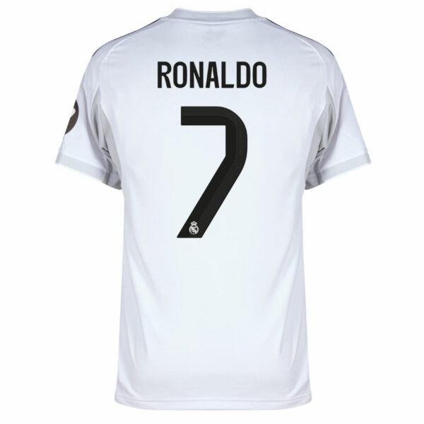 Real Madrid Ronaldo 7 Home Fan Jersey 2025/26 FIFA Intercontinental Champions Patch - Imagem 2
