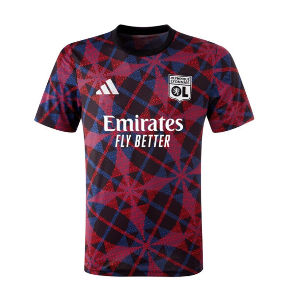 Olympique Lyonnais Pre-Match Fan Jersey 2025/26 - Imagem 1