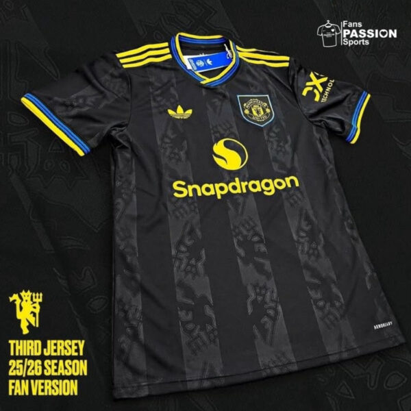 Manchester United Third Fan Jersey 2025/26 - Imagem 1