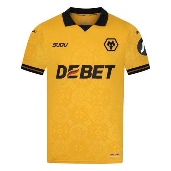 Wolves Home Fan Jersey 2025/26 Wolverhampton - Imagem 1