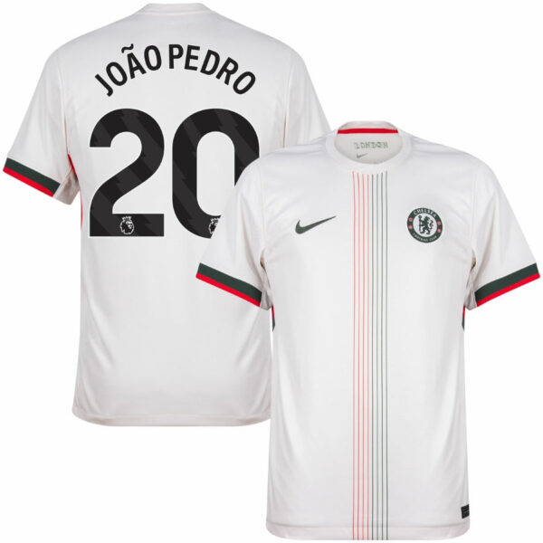 Chelsea Joao Pedro 20 Away Fan Jersey 2025/26 - Imagem 1