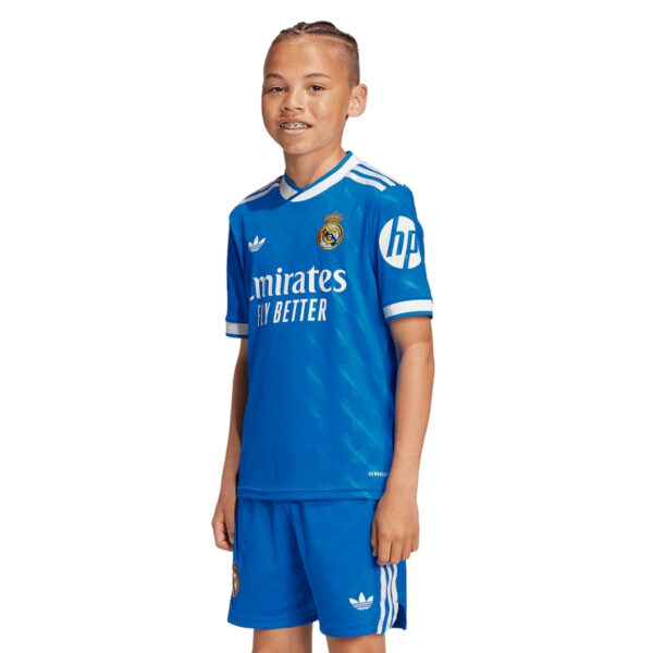 Kids Kit Real Madrid Third Fan Jersey 2025/26 adidas Originals - Imagem 1