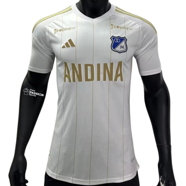 Textodoseuparagrafo-2025-08-17T222102.382 Millonarios Away Authentic Player 2024/25 - Imagem 1