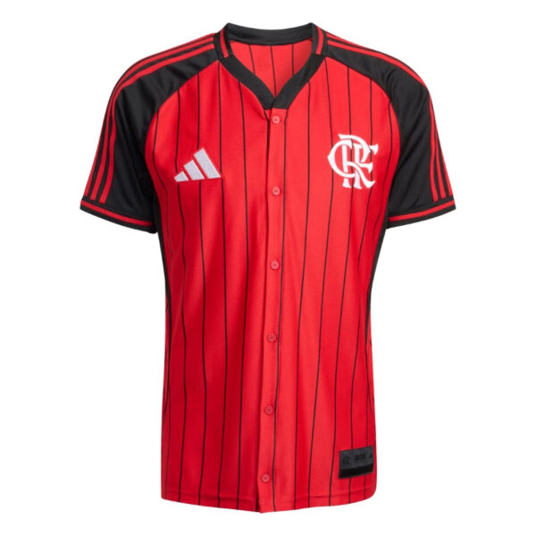 Textodoseuparagrafo-2025-08-18T190634.804 Flamengo Baseball Jersey - Imagem 1