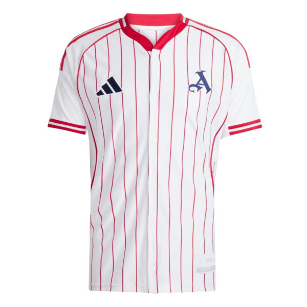 Textodoseuparagrafo-2025-08-18T191003.681 Arsenal Baseball Jersey - Imagem 1