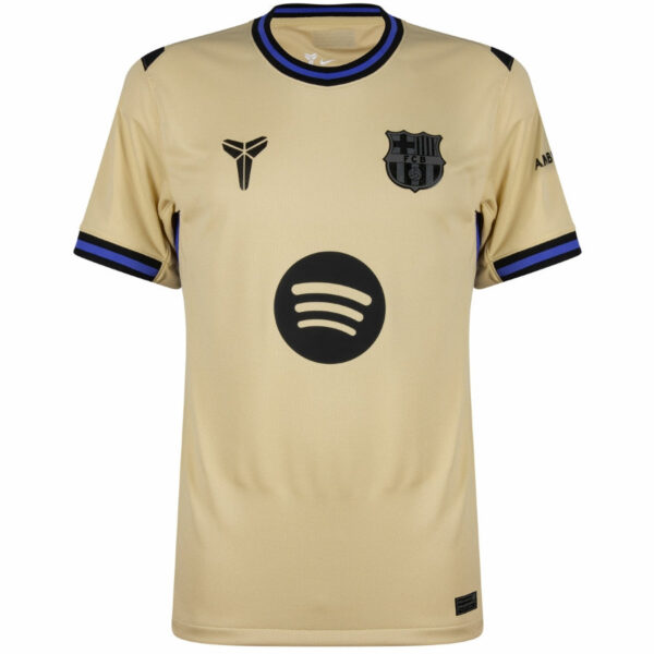 Barcelona Away Lamine Yamal 10 Fan Jersey 2025/26 Official Printing (Champions League) - Imagem 3